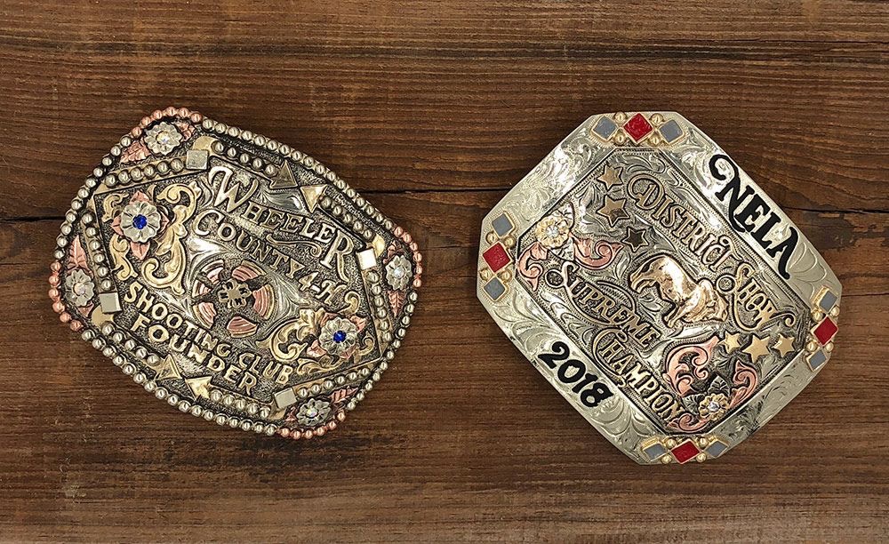 The Blingiest Belt Buckles Awarded at the National Western Stock Show